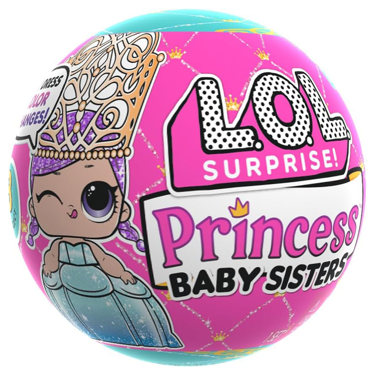 LOL Überraschung! Princess Baby Sisters – Mystery Assorted Doll (zufällig) – Bild 1