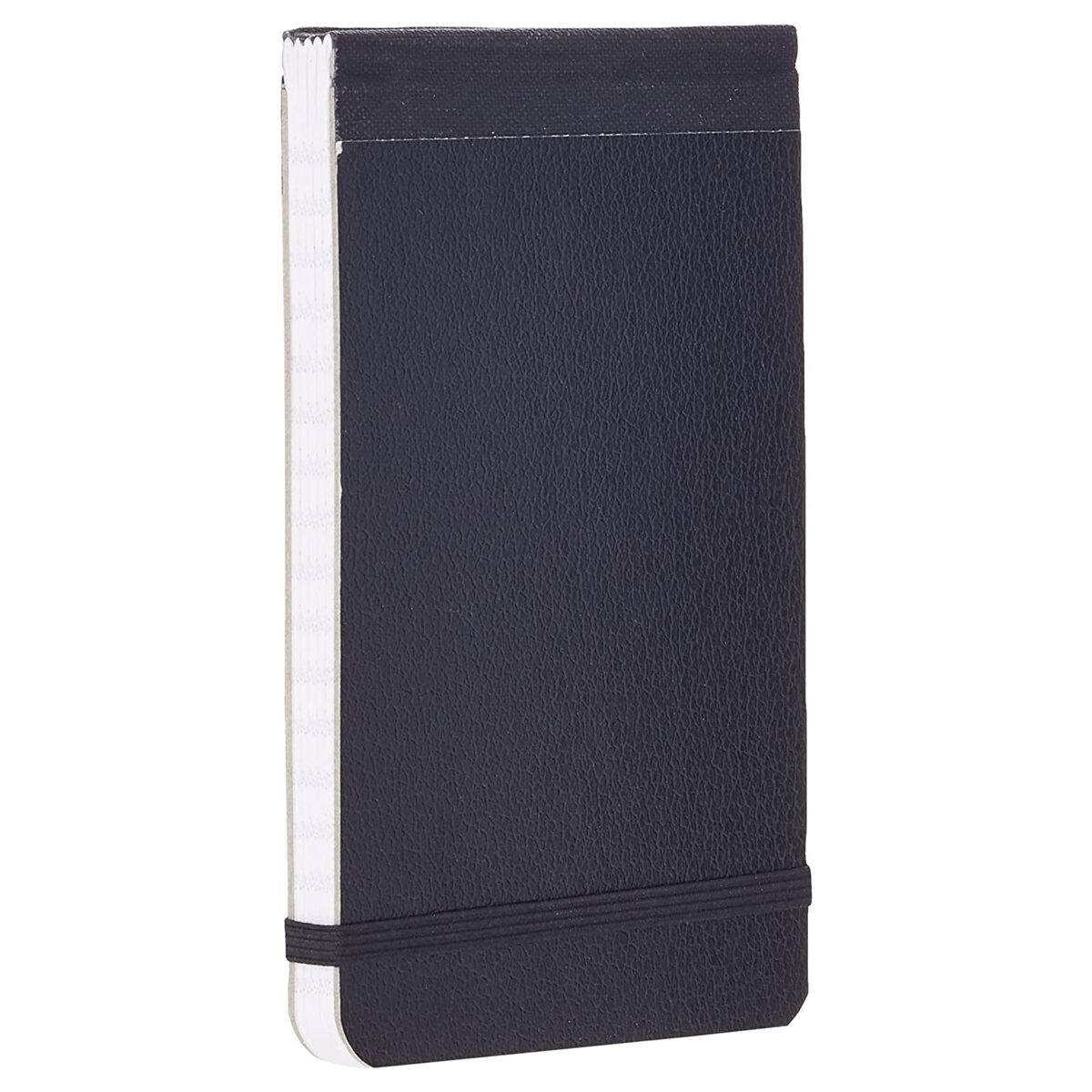 Silvine Elasticated Pocket Notebook 80 Pages Durable Stiff Board Cover 5x3