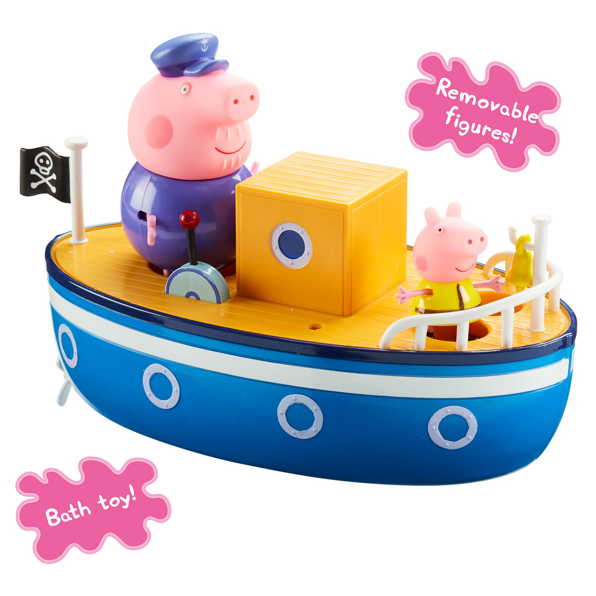 grandpa pig bath boat