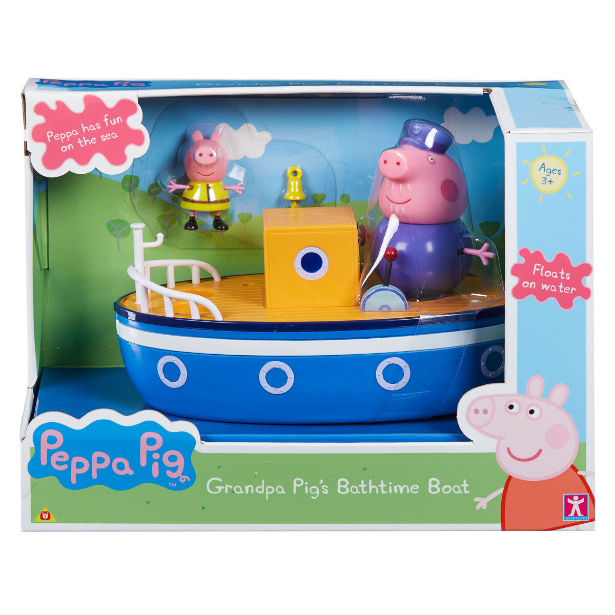 Peppa Pig Grandpa Pig's Bath Time Boat - designed to float for great ...