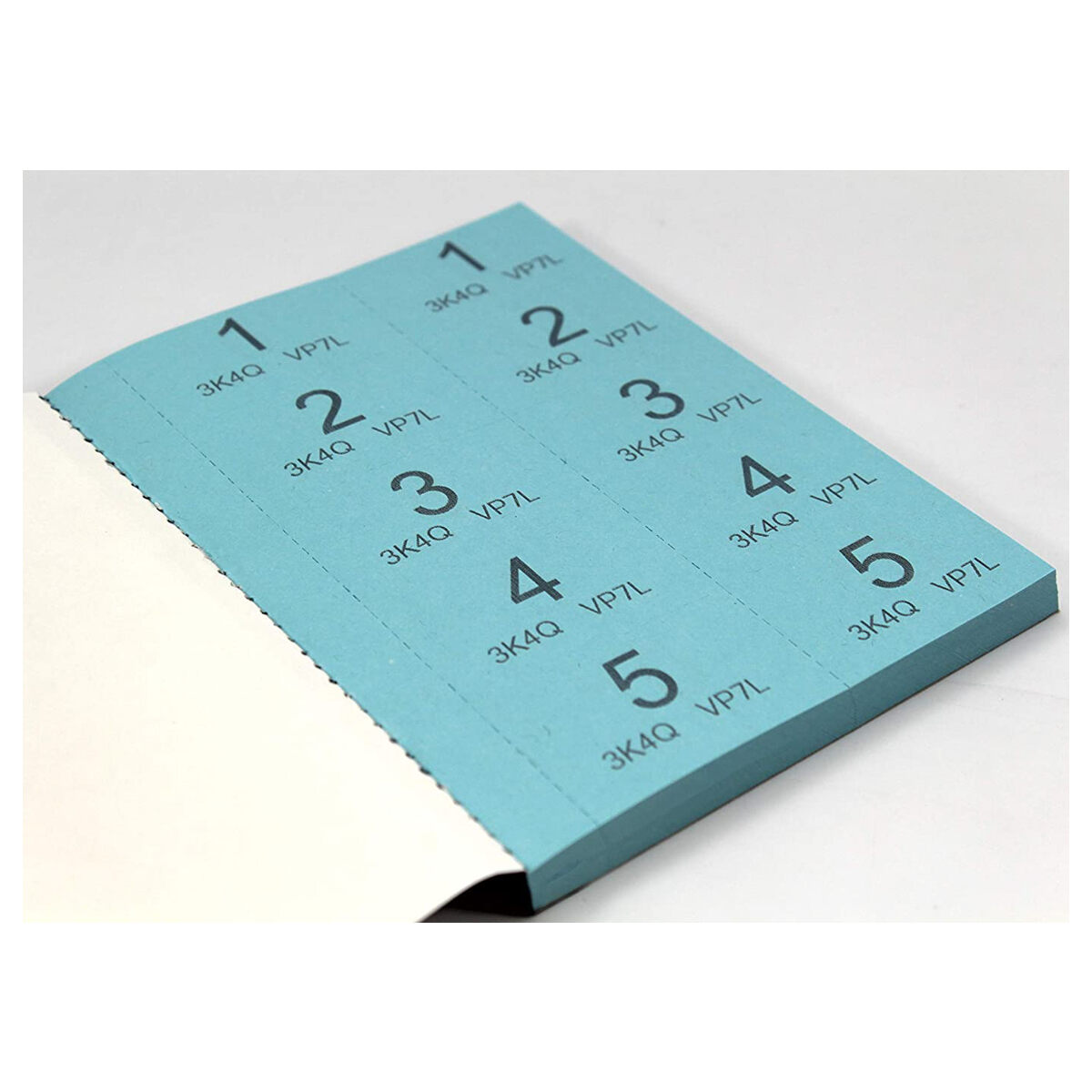 Silvine Raffle Cloakroom Tickets Book Security Numbering 1-500 CRT500 New  - Image 3