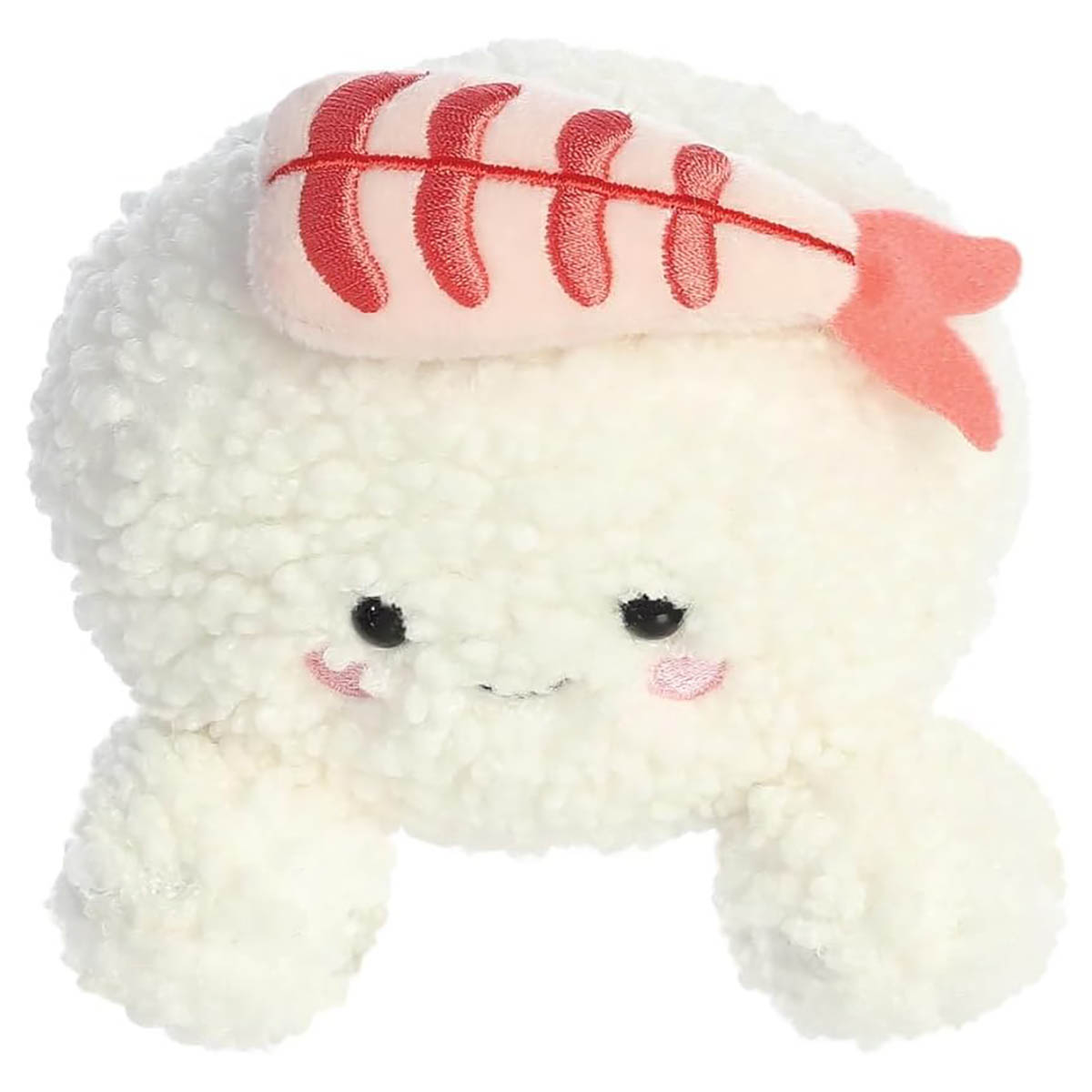 Aurora Palm Pals Ebi Shrimp Sushi 5-inch Soft Cubby Toy Eco-friendly Plush Toy - Image 3