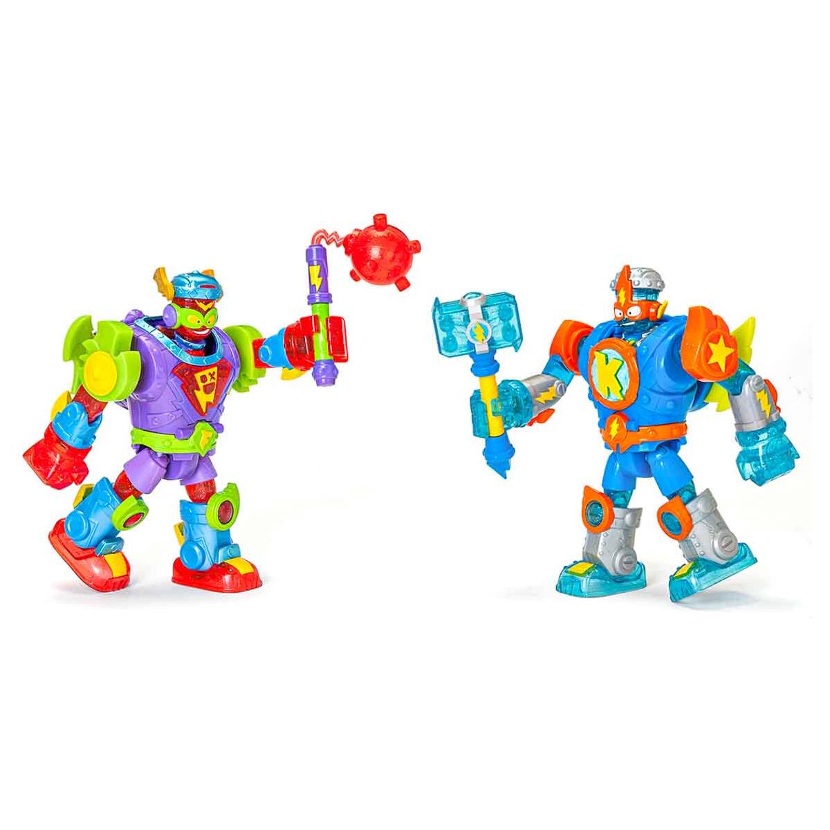 SUPERTHINGS Superbot Fury Storm - Robot Articolato Con Ali E Accessori, + Kazoom Kid E SuperThing Esclusivi