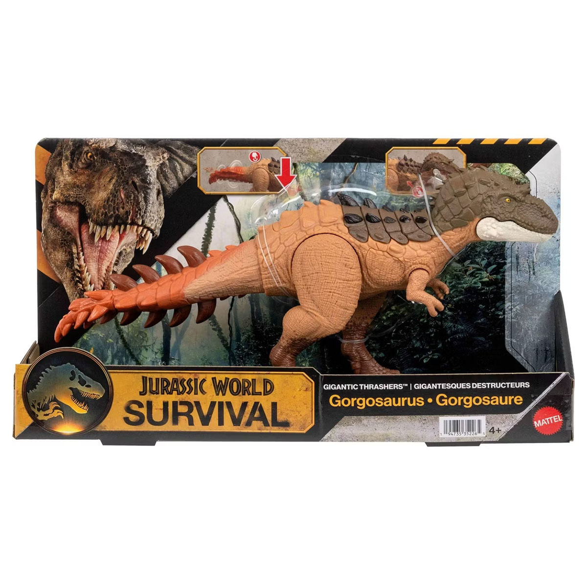 Jurassic World Gigantic Thrashers Gorgosaurus Figurine Dinosaure Jouet - Image 1