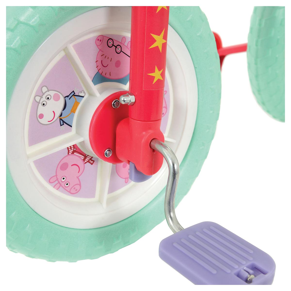 PeppaPig - 2 in 1 10” Training Bike Outdoor Fun Bicycle - MV Sports - Image 6