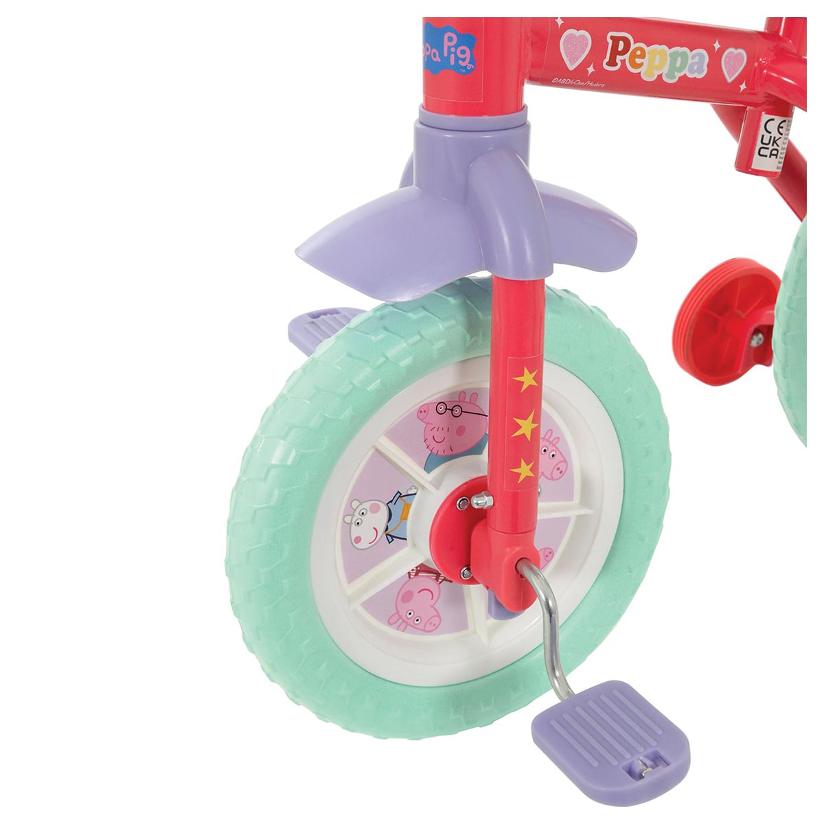 PeppaPig - 2 in 1 10” Training Bike Outdoor Fun Bicycle - MV Sports - Image 5