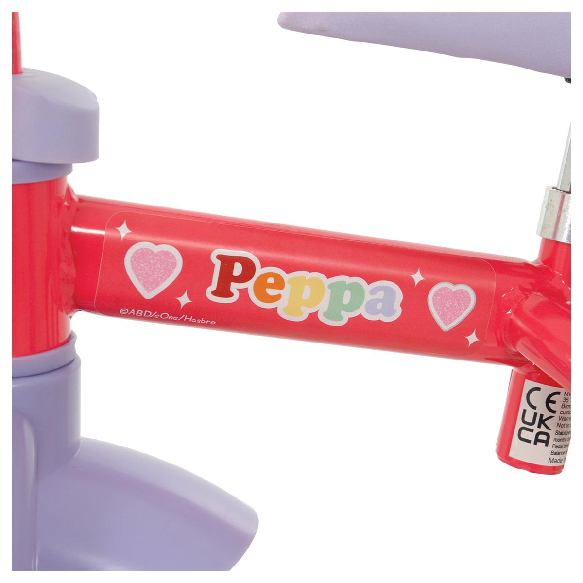 PeppaPig - 2 in 1 10” Training Bike Outdoor Fun Bicycle - MV Sports - Image 4