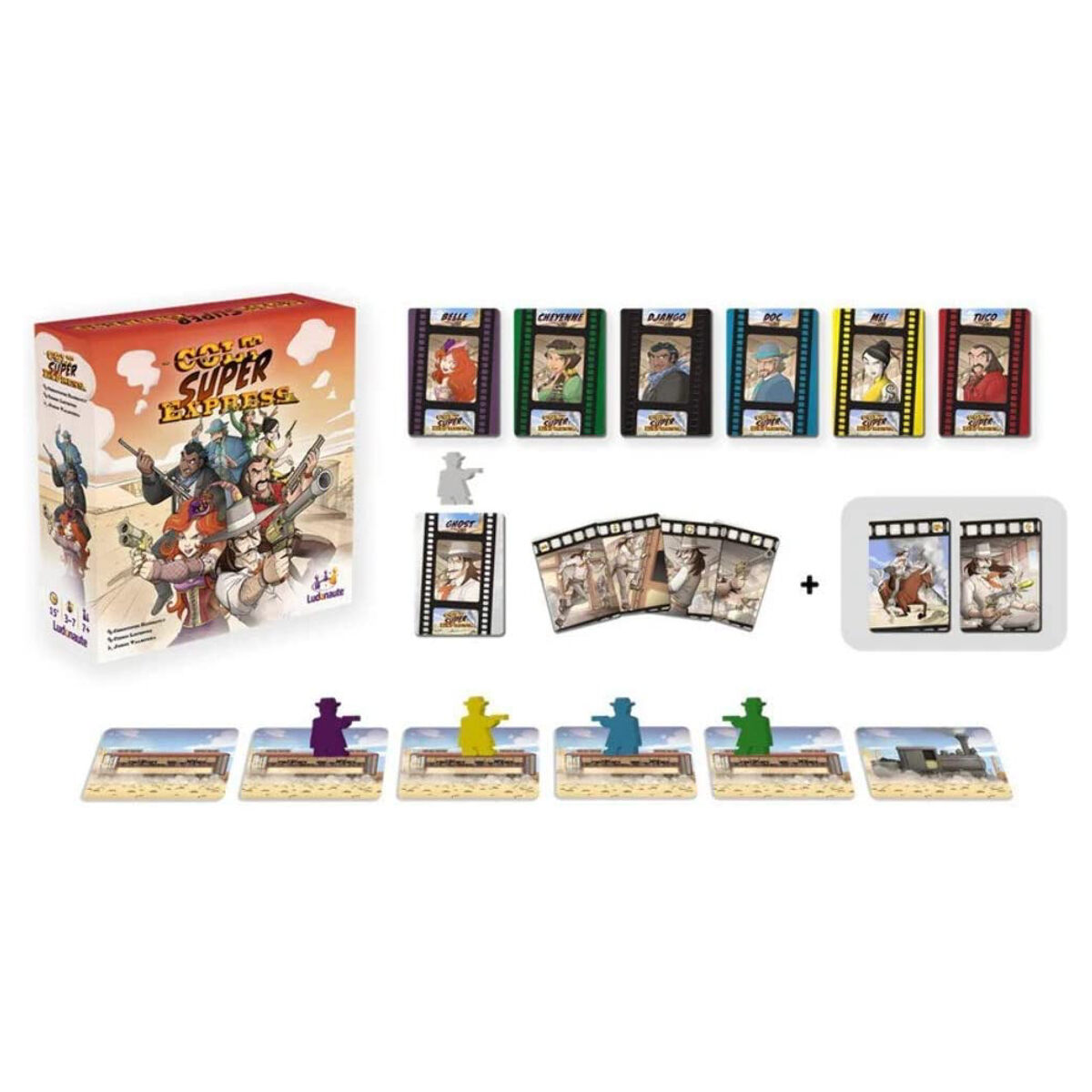 Colt Express | Super Express, Big Box Edition, Horses & Stagecoaches Expansion - Image 6