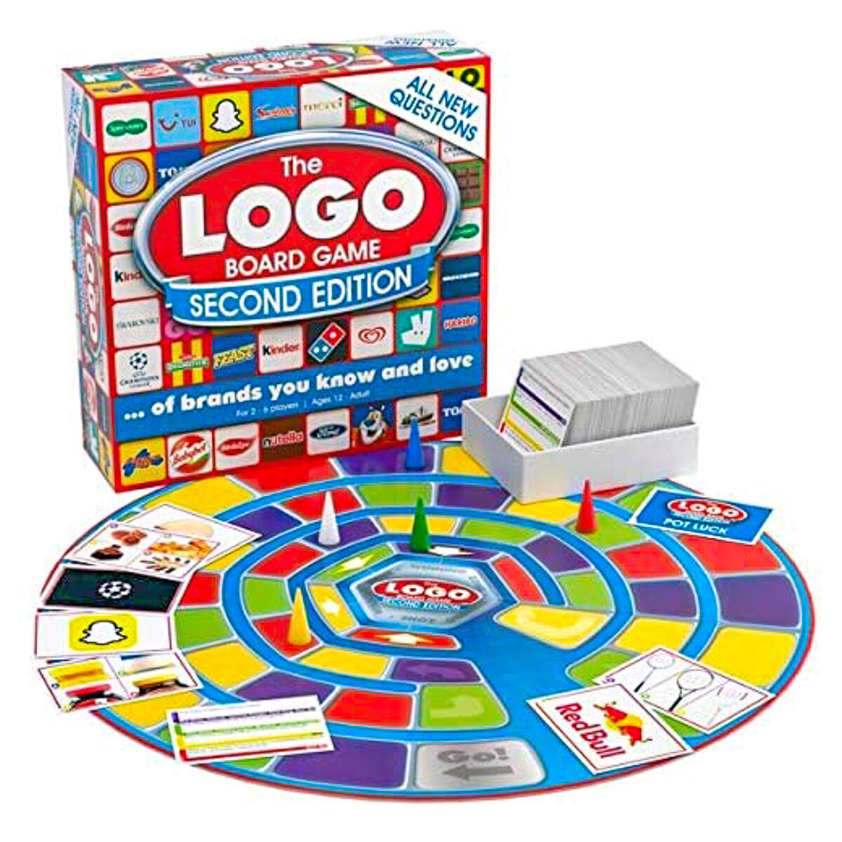 Logo Board Game Second Edition, Identify, logos, brands, packaging