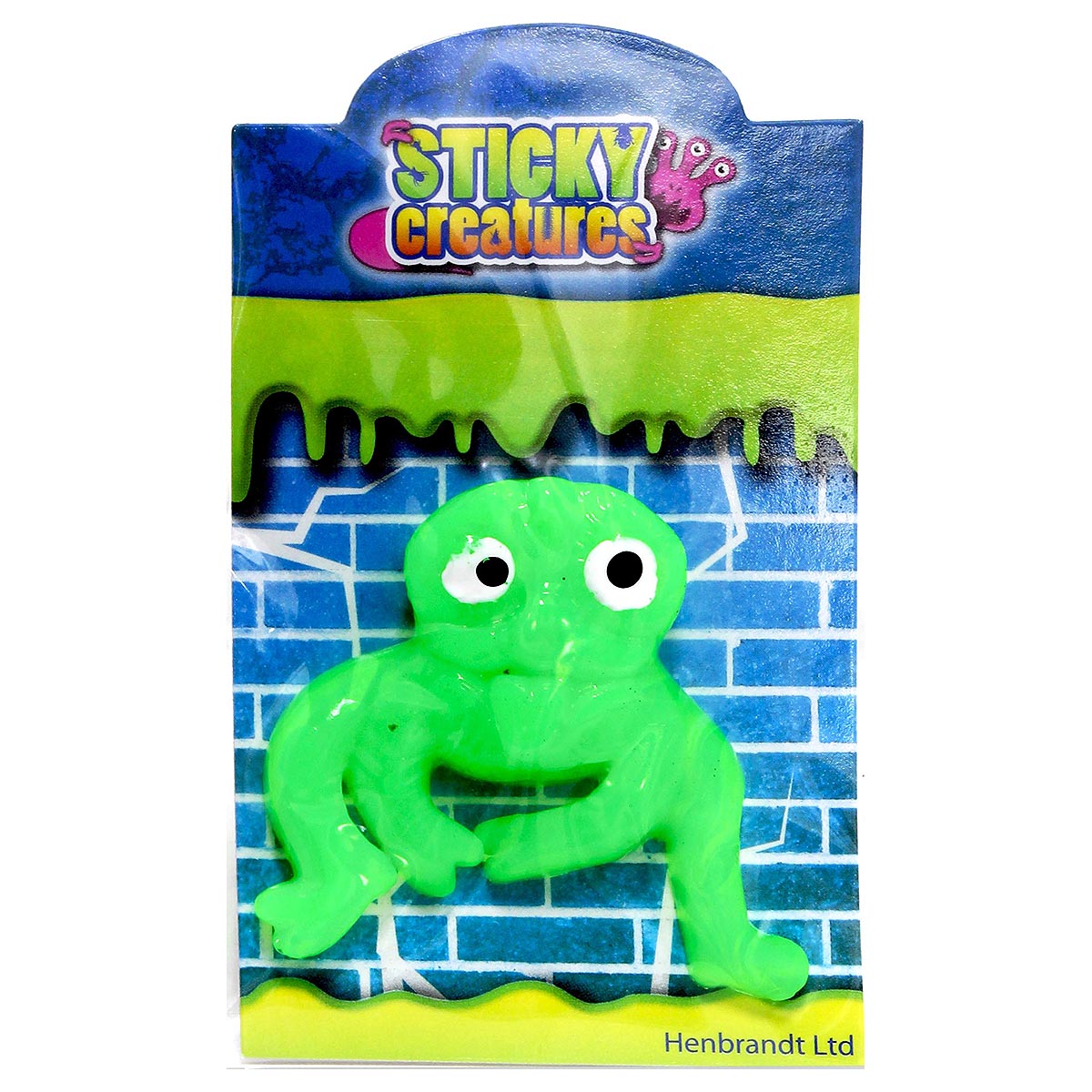 1x Sticky Creature (5-6cm) Splatter Throwing Toys Novelty Kids Birthday Party - Image 2