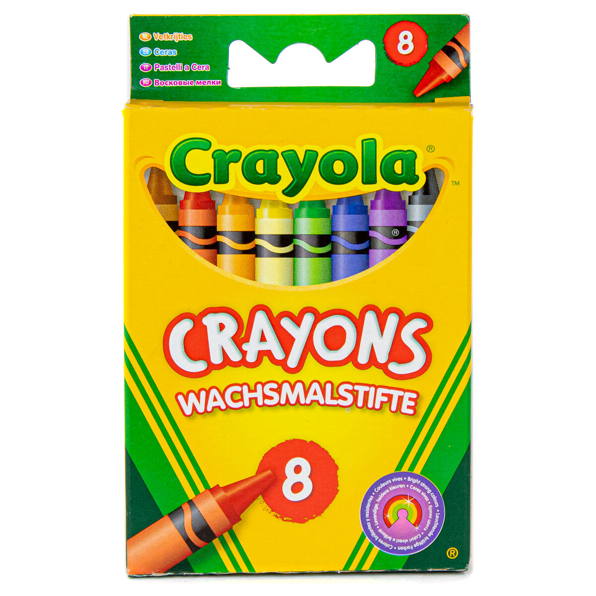 Crayola Wax Crayons (Pack of 8) 804993398546 eBay