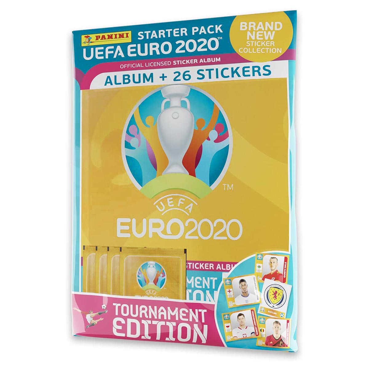 Panini UEFA EURO 2020 Sticker Collection Tins, Multisets, Packs - 10,15 ...