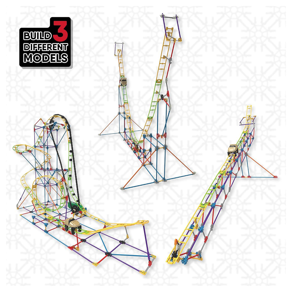 K’NEX Build & Learn Roller Coaster – STEM Construction Toy Set - Image 3