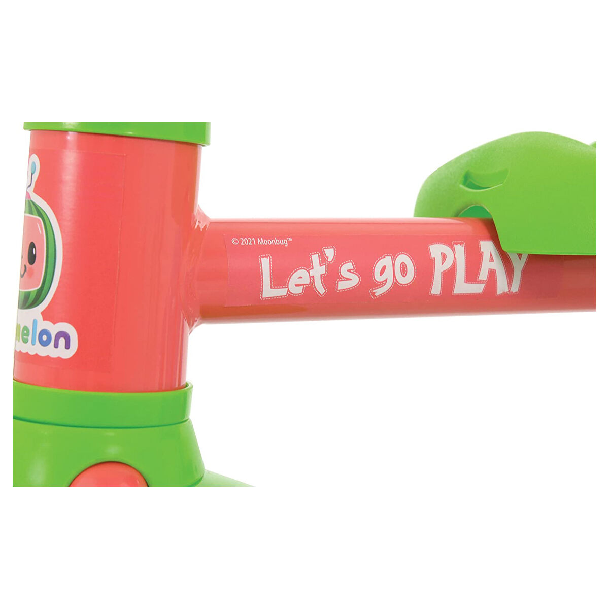 CoComelon My First Trike Tricycle Steel Frame Outdoor Push Pedal 2-in-1 Ride on - Image 2