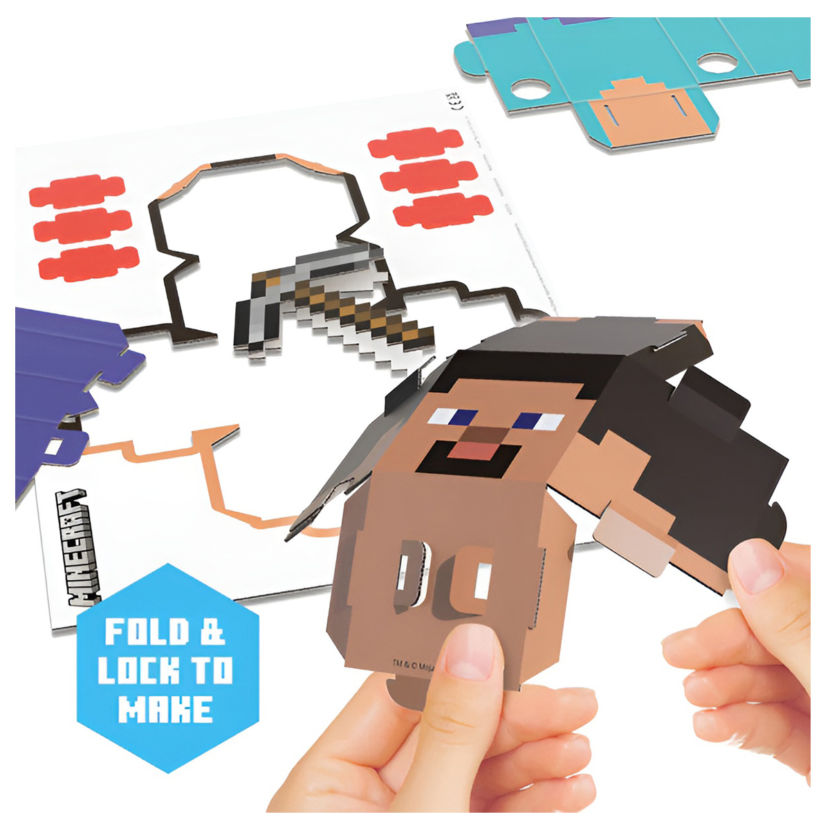Minecraft | Make Your Own Zombie Attack Playset | Creative Maker