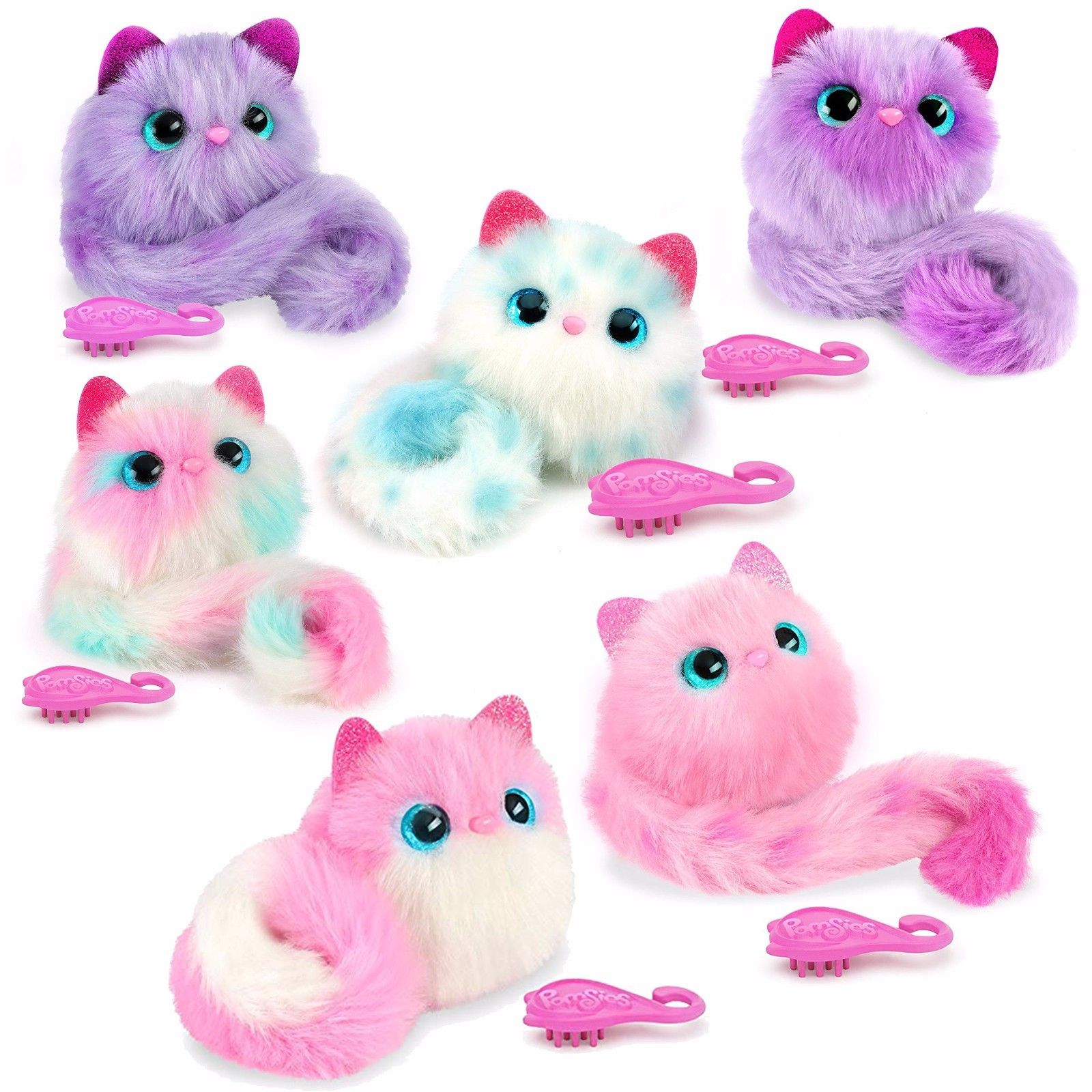 Pink pets. Pomsies. Кошки Pomsies. Игрушка мягкая Pomsies Patches интерактивная 01956. Fluffy Cat игрушка.