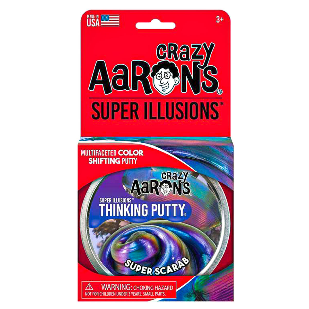 Crazy Aarons Super Illusions Super Scarab Thinking Foam Moves With Magnet New - Image 1