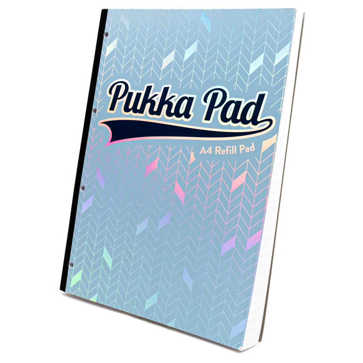 Pukka Glee Light Blue Refill Pad A4 400 page Casebound Cover Refill Pad Ruled - Image 1