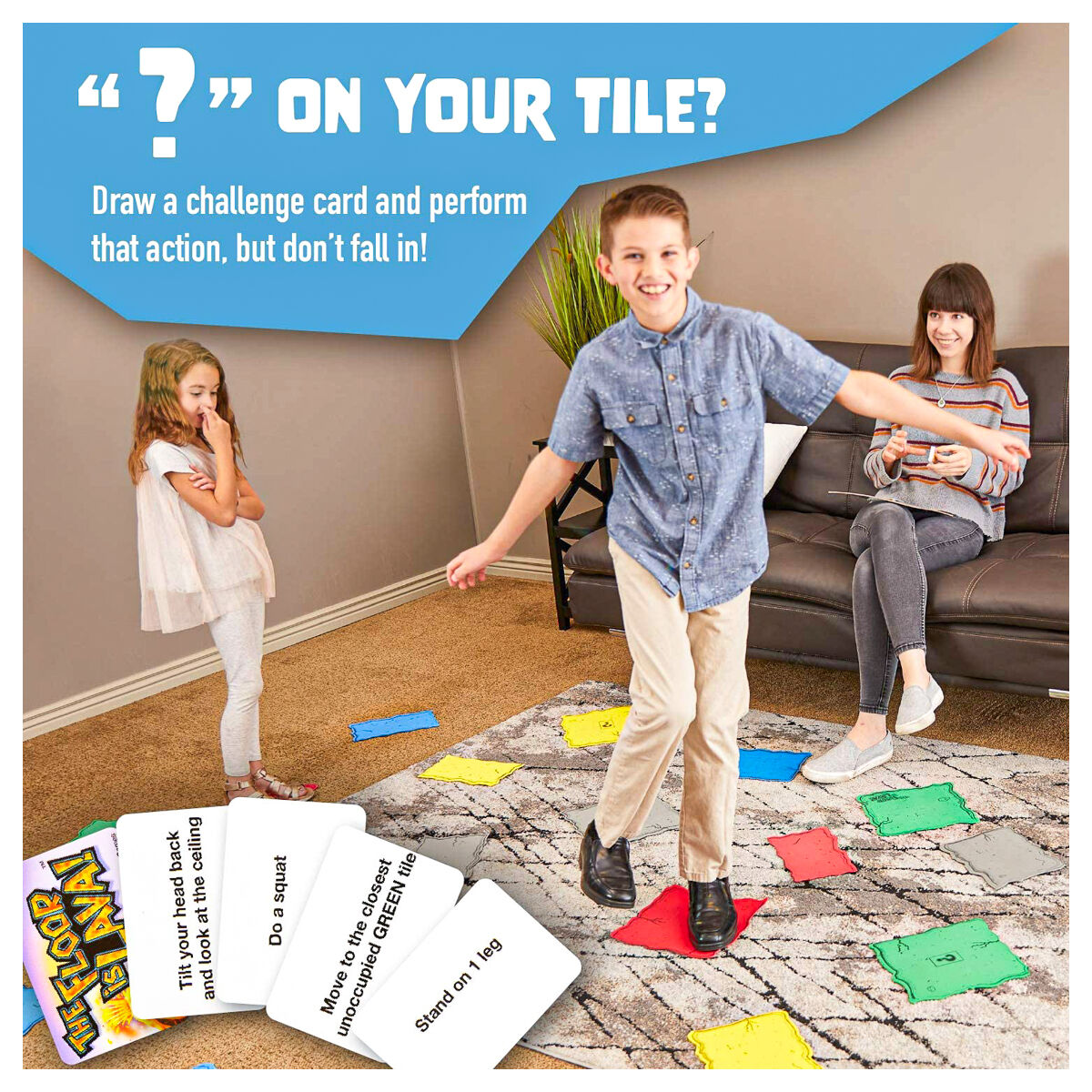 The Floor is Lava! | Interactive Fun, Physical Lava Leaping Family Game - Image 6