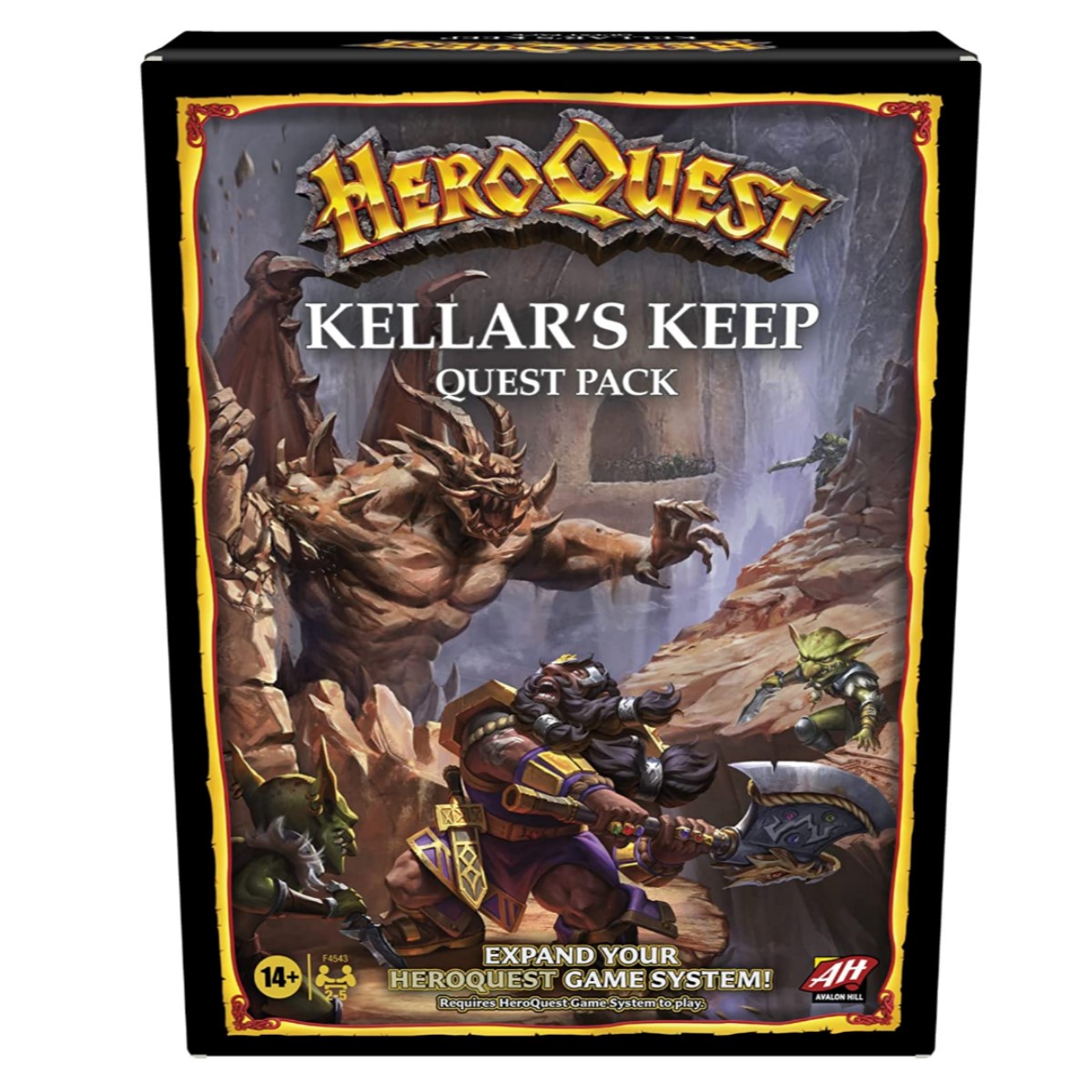 HeroQuest Kellar's Keep Quest Pack Miniature Board Game Expansion New & Sealed - Image 1