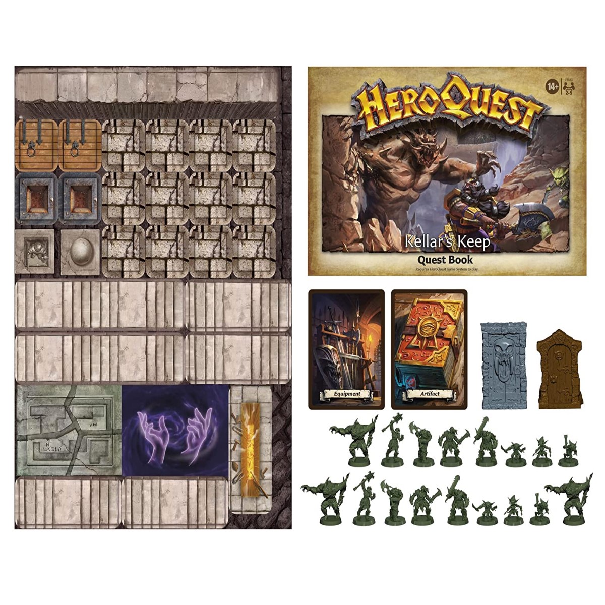 HeroQuest Kellar's Keep Quest Pack Miniature Board Game Expansion New & Sealed - Image 2