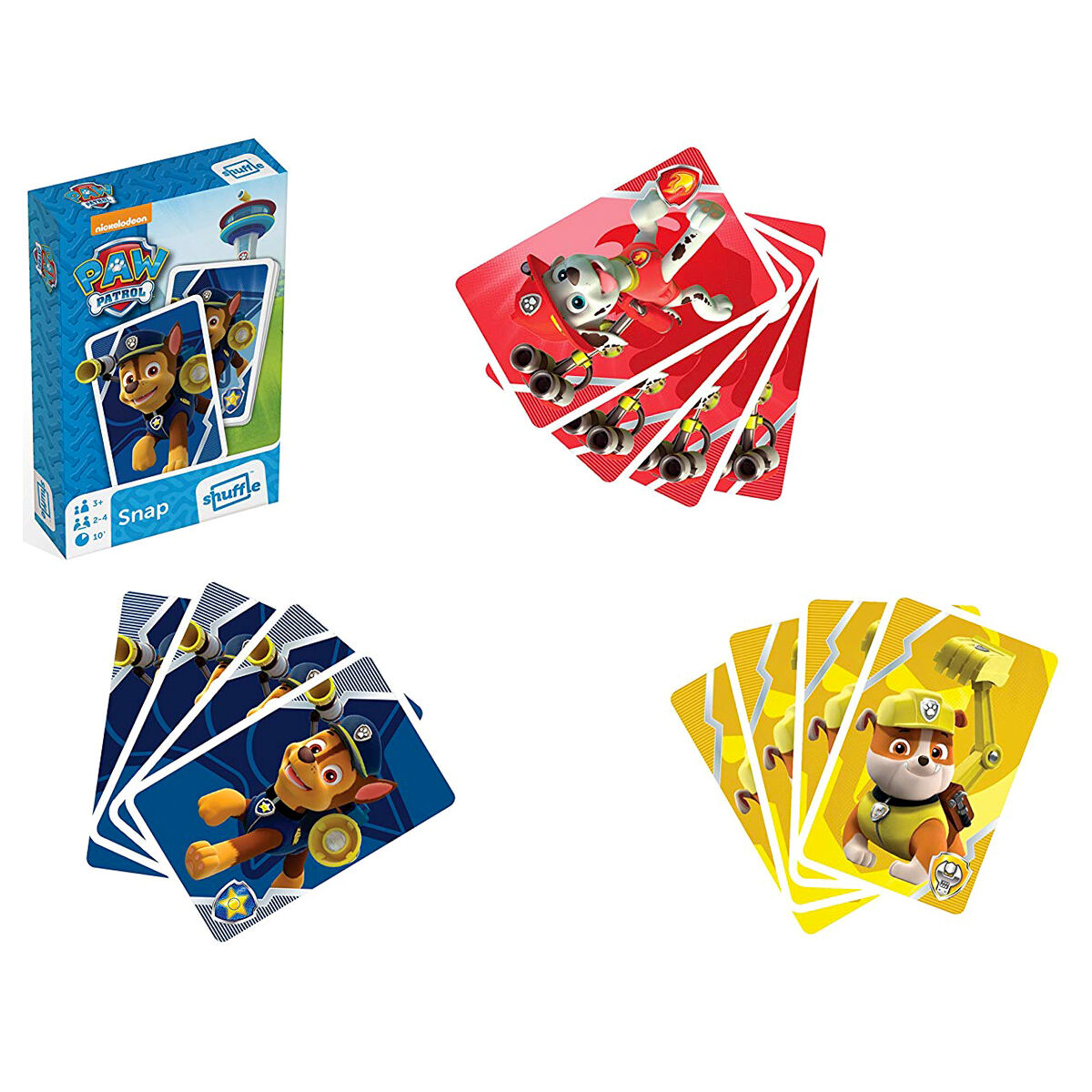 Cartamundi Paw Patrol Snap Card Game - Playing Cards for 2 Players or ...