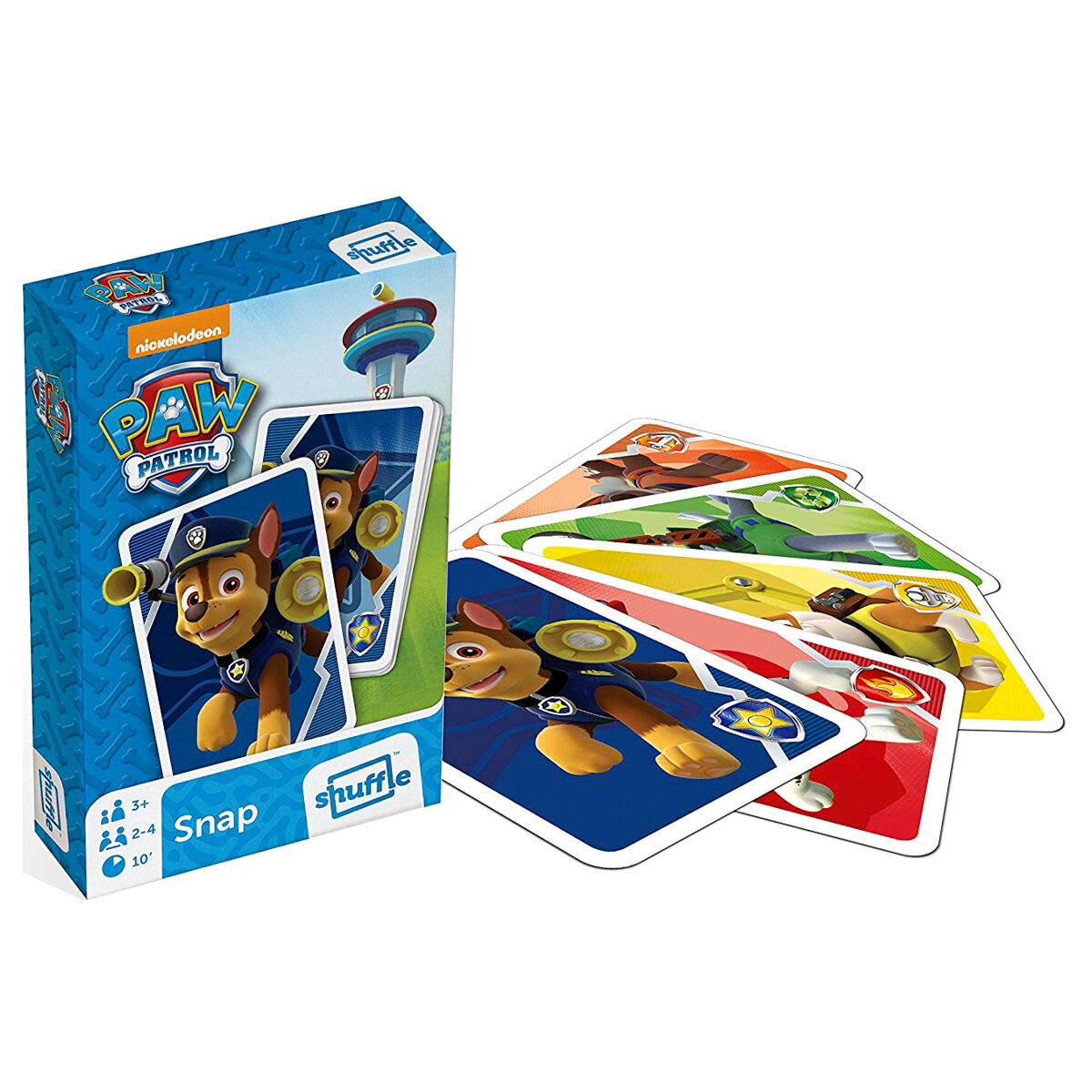 Cartamundi Paw Patrol Snap Card Game - Playing Cards for 2 Players or ...