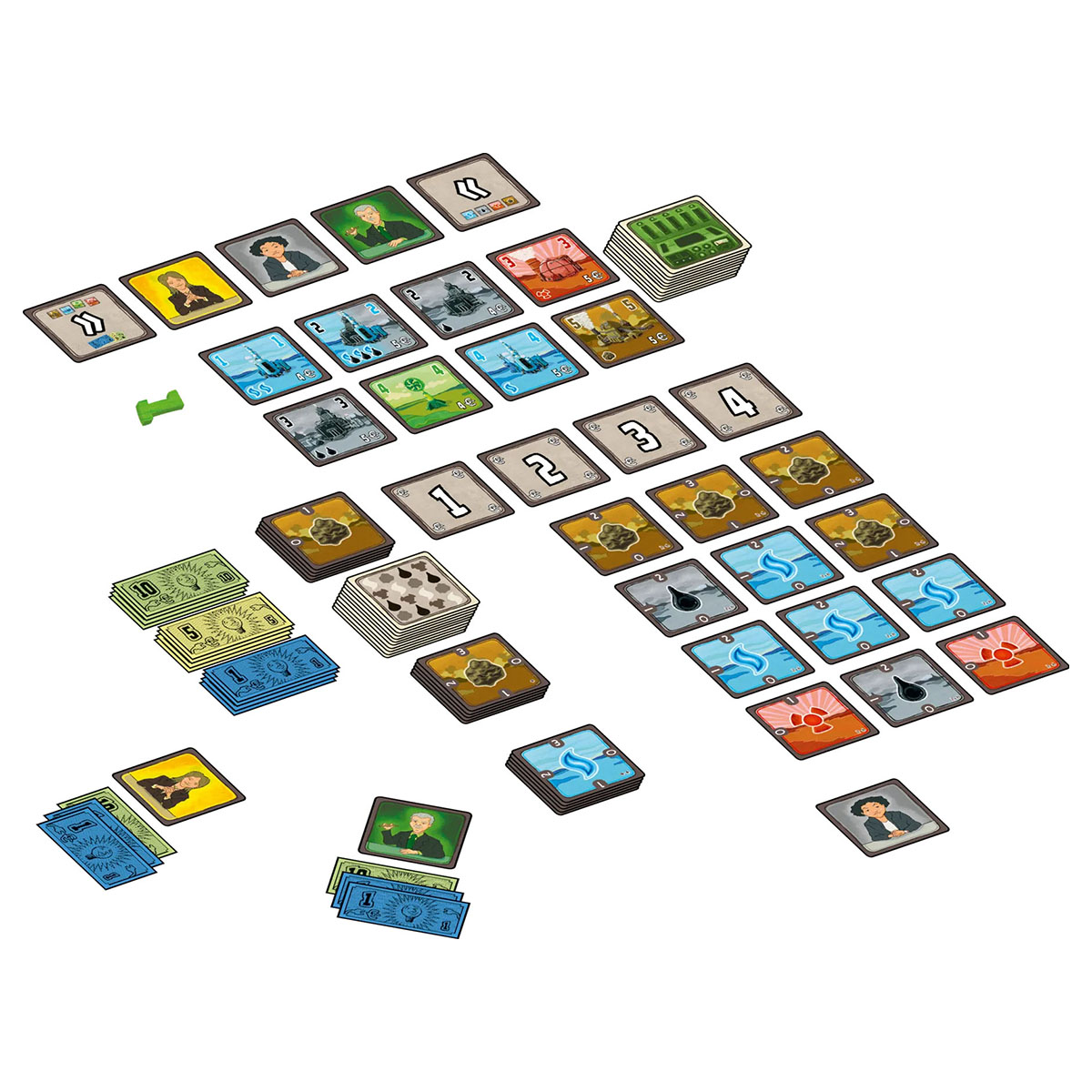 Power Grid New Power Plant Cards Set 1 Expansion Strategy Game - Image 2