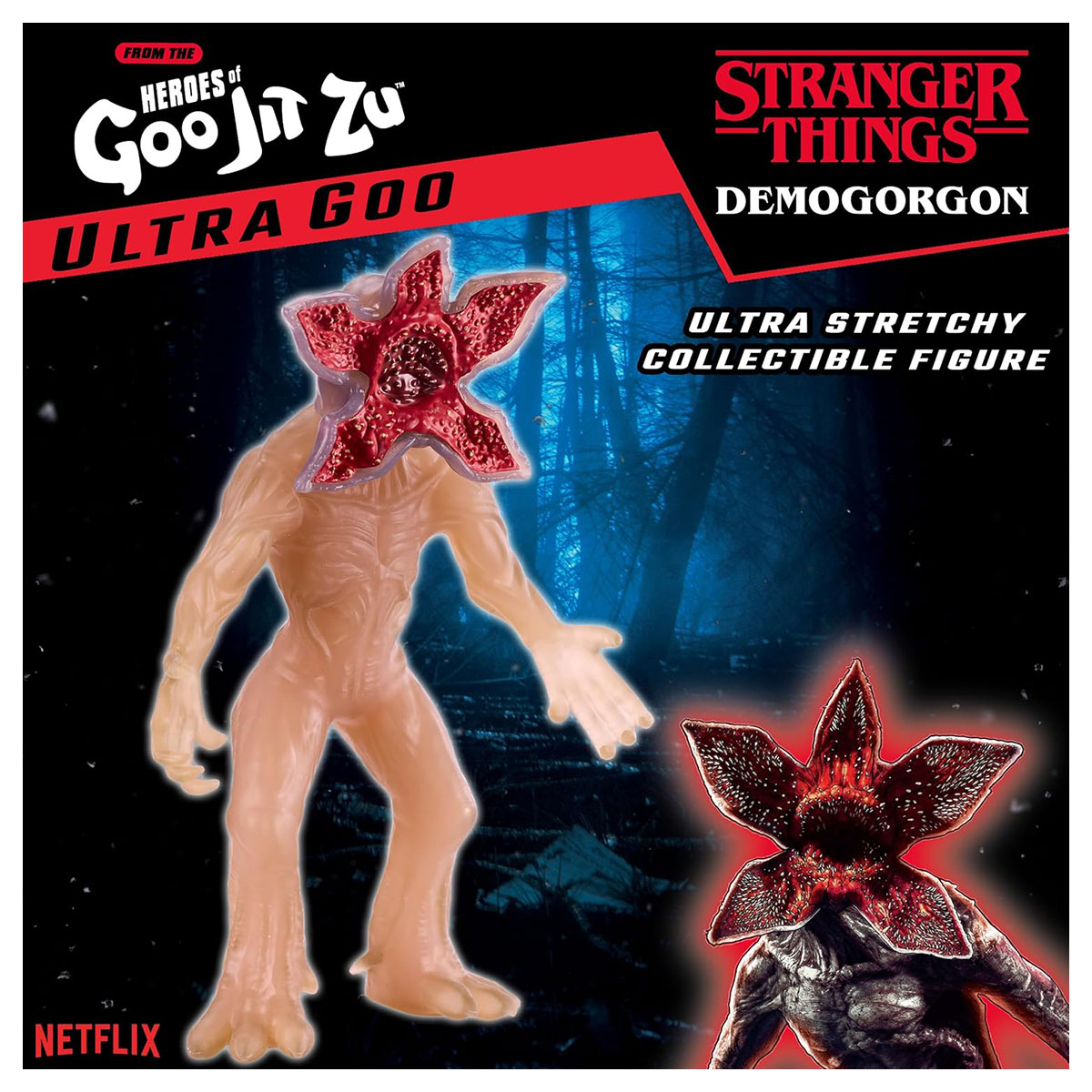 Heroes Of Goo Jit Zu Stranger Things Ultragoo Demogorgon | eBay