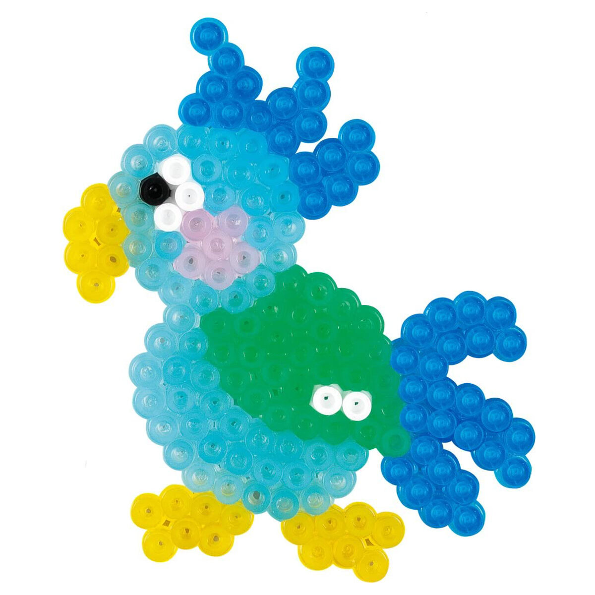 Translucent Glitter Mix - Hama Beads 1000 Pack For Pegboards Kids Creative Fun - Image 3