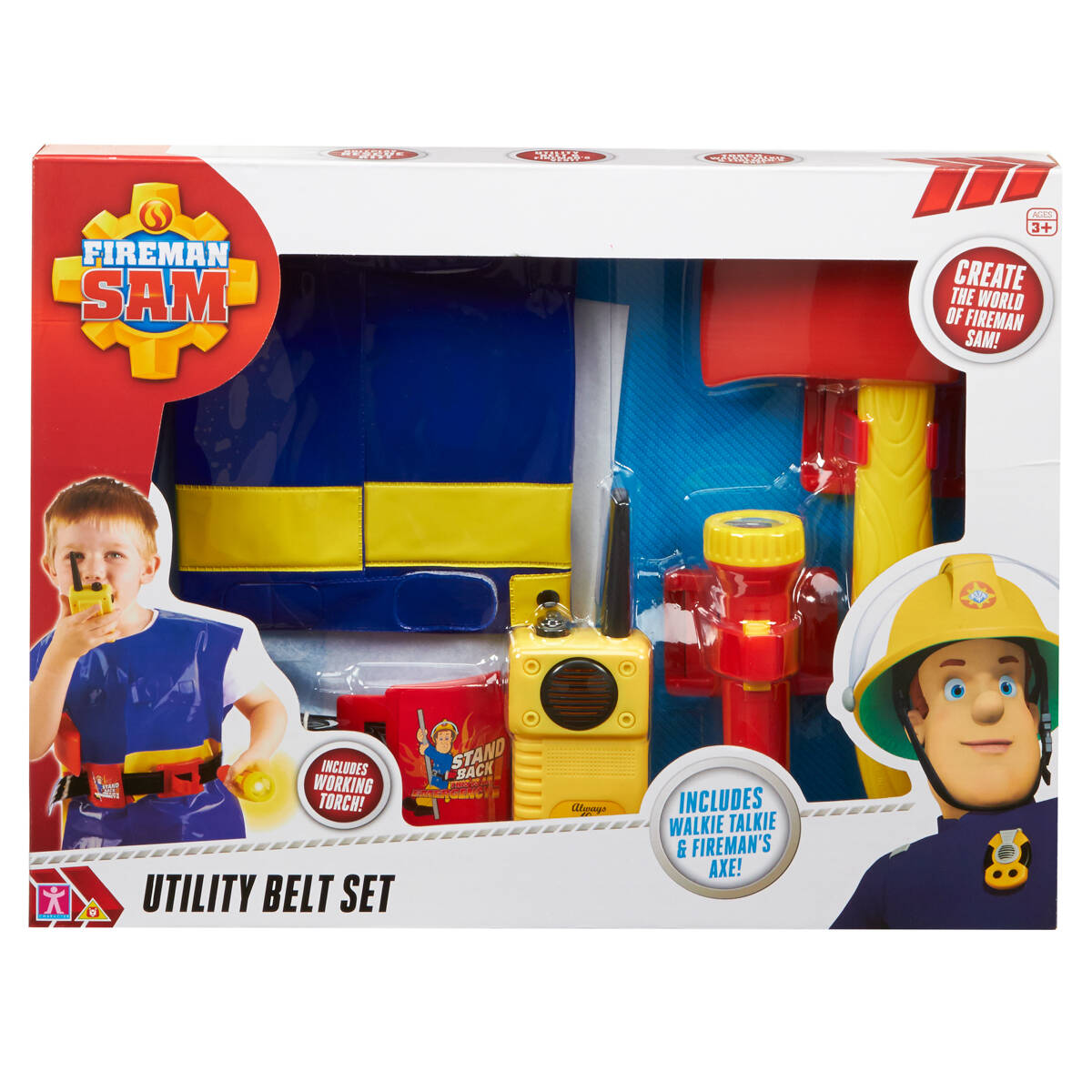 Fireman Sam Utility Belt Set - Includes 