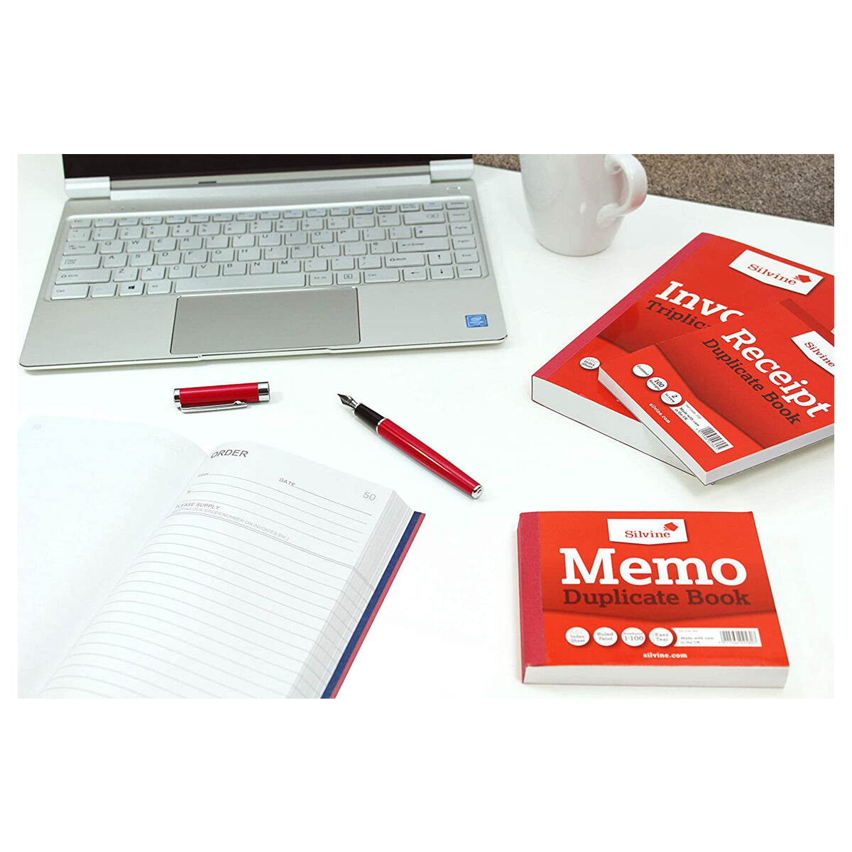 Silvine Duplicate Receipt Cheque-Book Style Receipt Book Counterfoil New 233 - Image 3