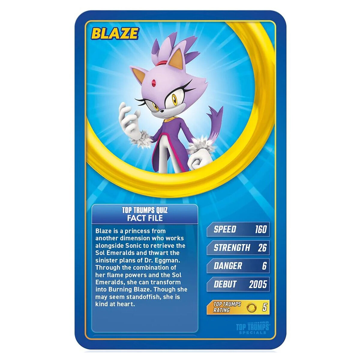 Top Trumps Specials Sonic The Hedgehog Edition Fun Card Game WM02859 Brand New  - Image 3