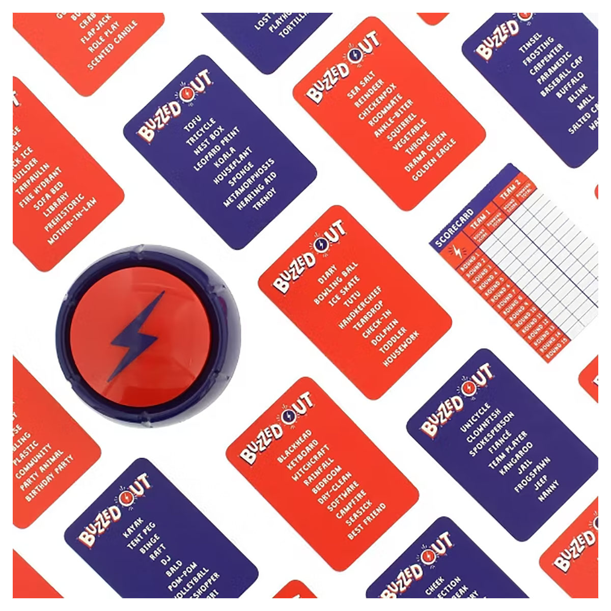 Buzzed Out Card Game - The Quick Thinking Word Game - Family Fun For All - Image 5