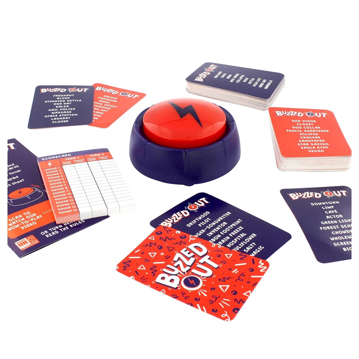 Buzzed Out Card Game - The Quick Thinking Word Game - Family Fun For All - Image 4