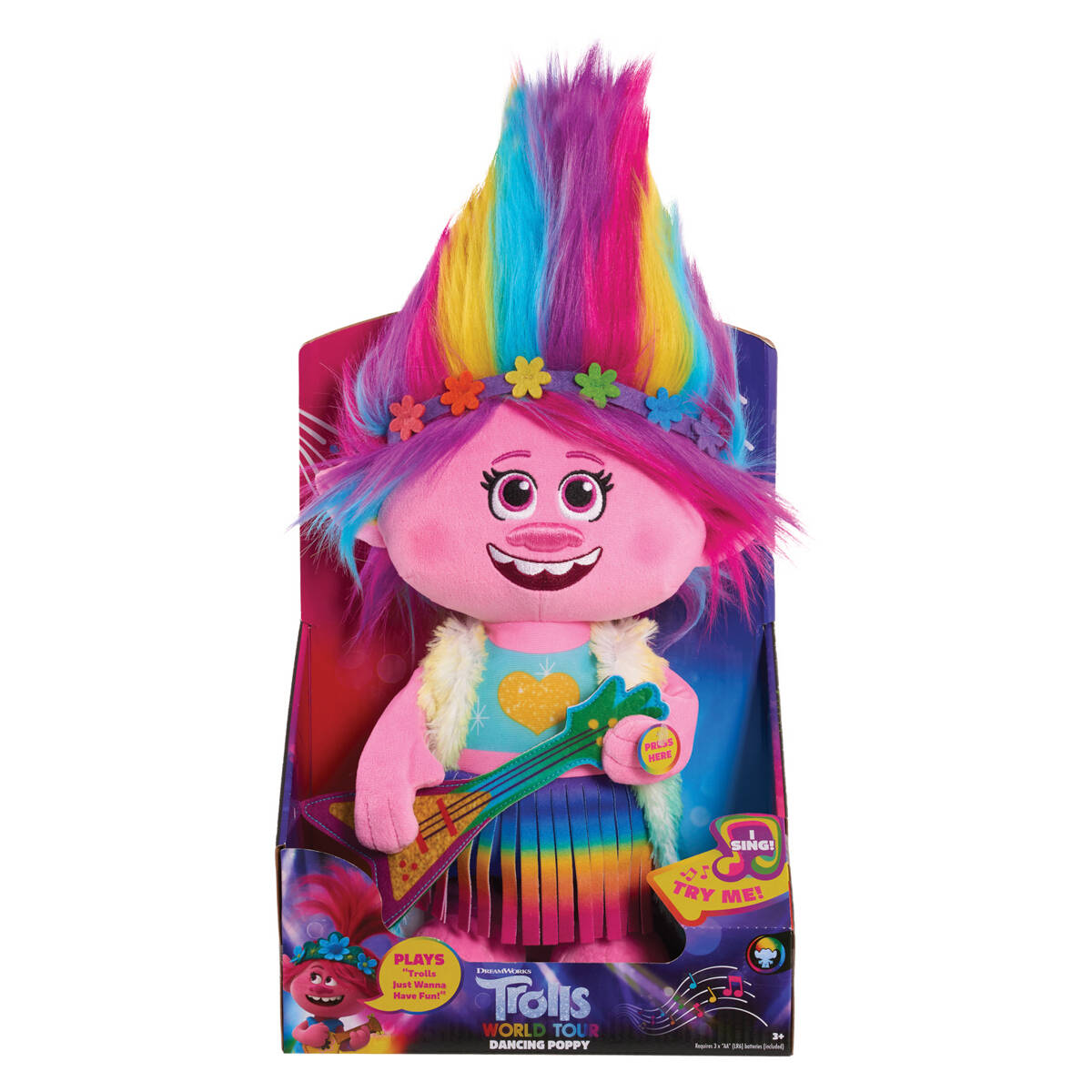 trolls world tour poppy plush