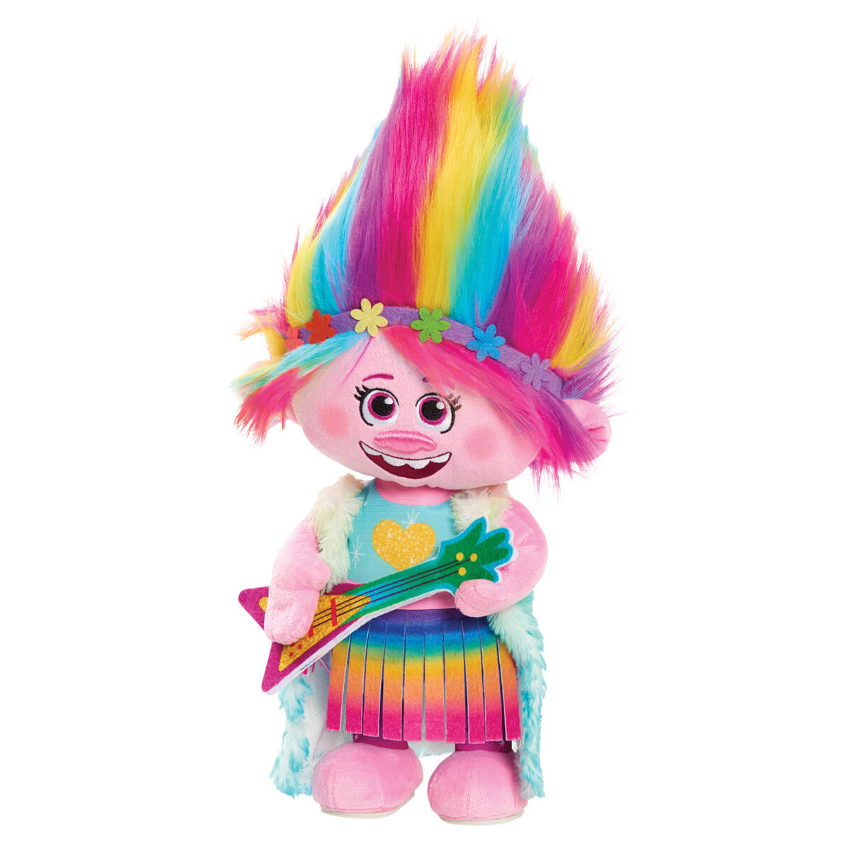 Poppy Plush: Trolls World Tour dances and sings the “Trolls Just Wanna ...