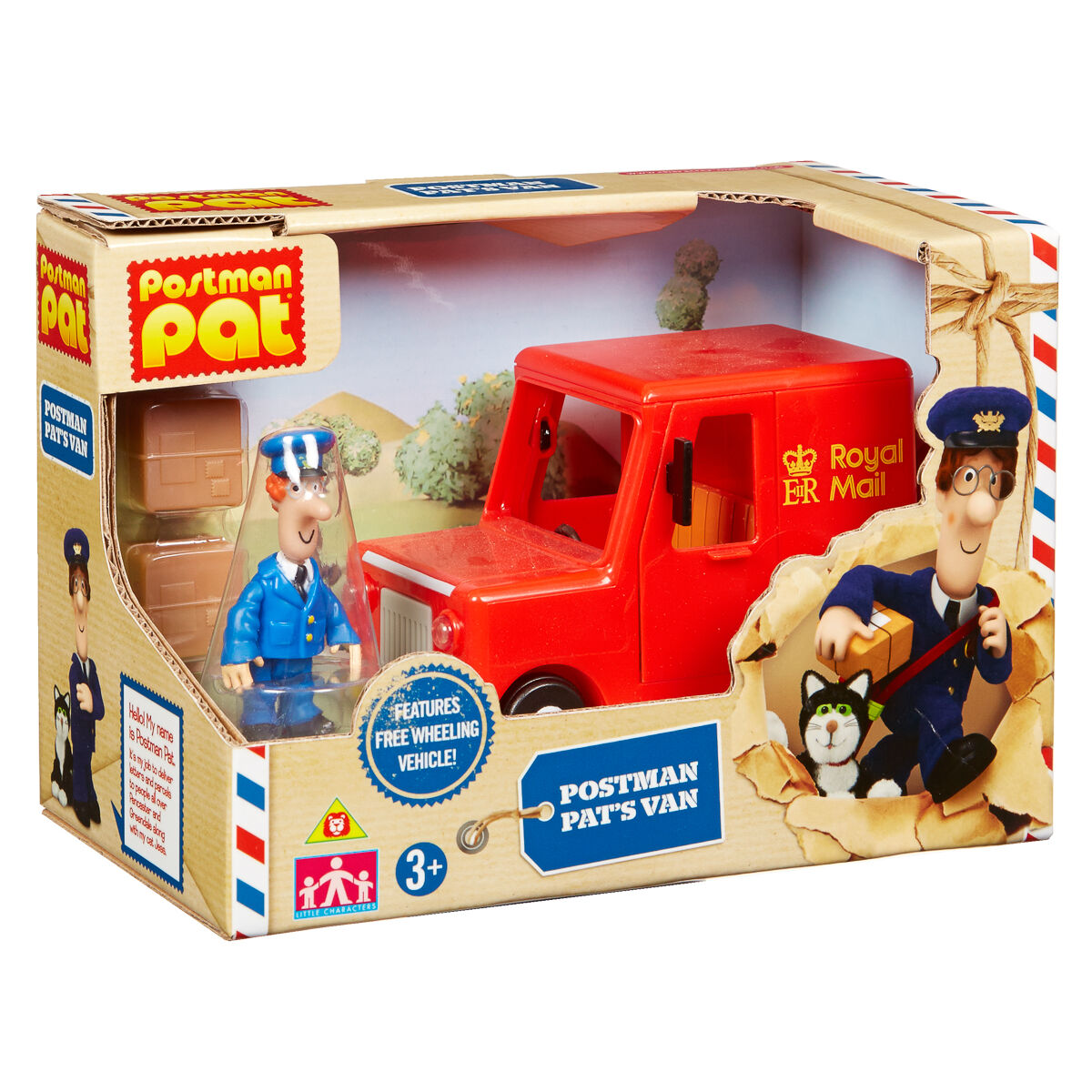 Postman Pat Royal Mail Van Solid - Help Postman Pat make his deliveries ...