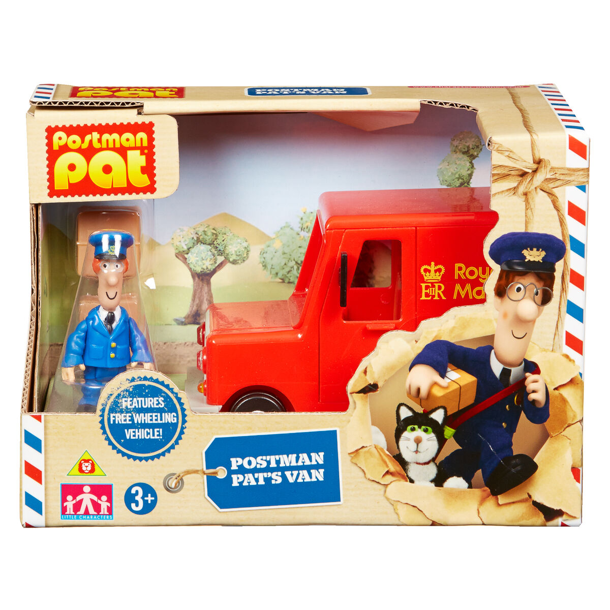 postman pat toy box