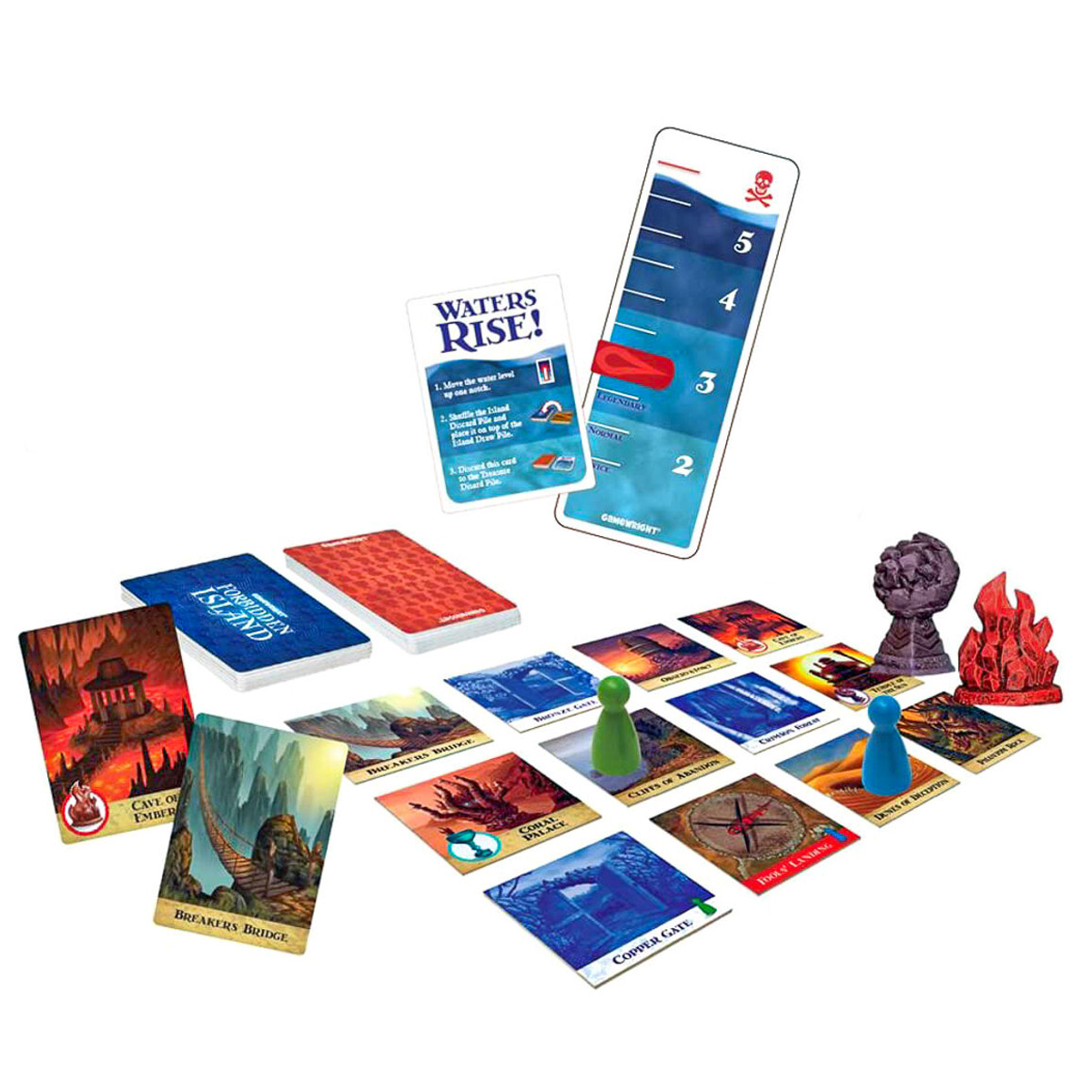 Forbidden Island Fun Adventure Brettspiel 2–4 Spieler ab 10 Jahren Gamewright – Bild 3