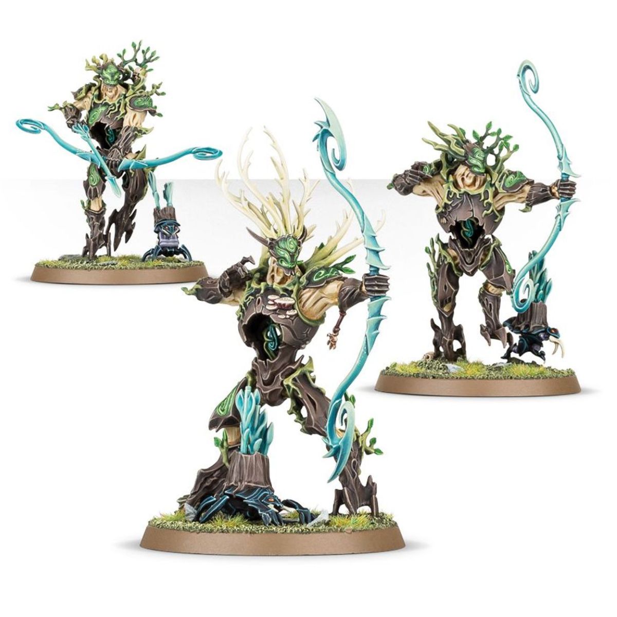 Warhammer Age of Sigmar Sylvaneth Kurnoth Hunters 3 Miniatures - Tout neuf - Image 2