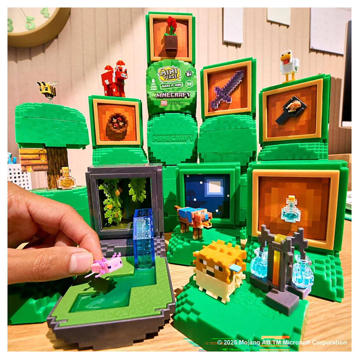 MGA Miniverse Make It Mini Minecraft Series 2 Mystery Capsule Collectible Toy - Image 5