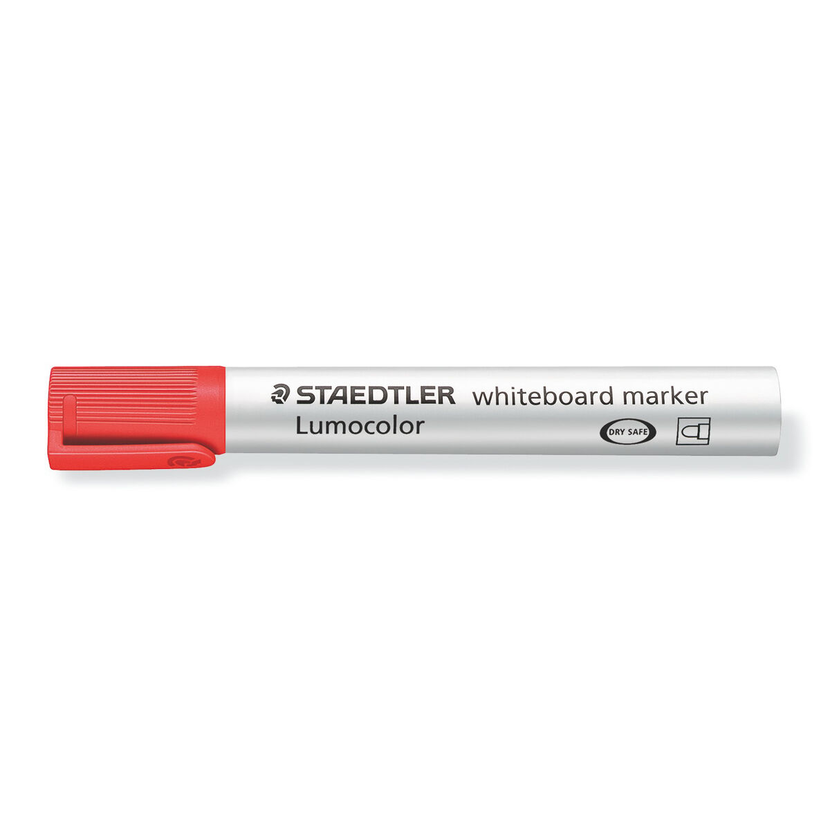 Staedtler | Lumocolor WhiteBoard Marker | Bullet Tip | Red | Dry Safe Marker | - Image 1