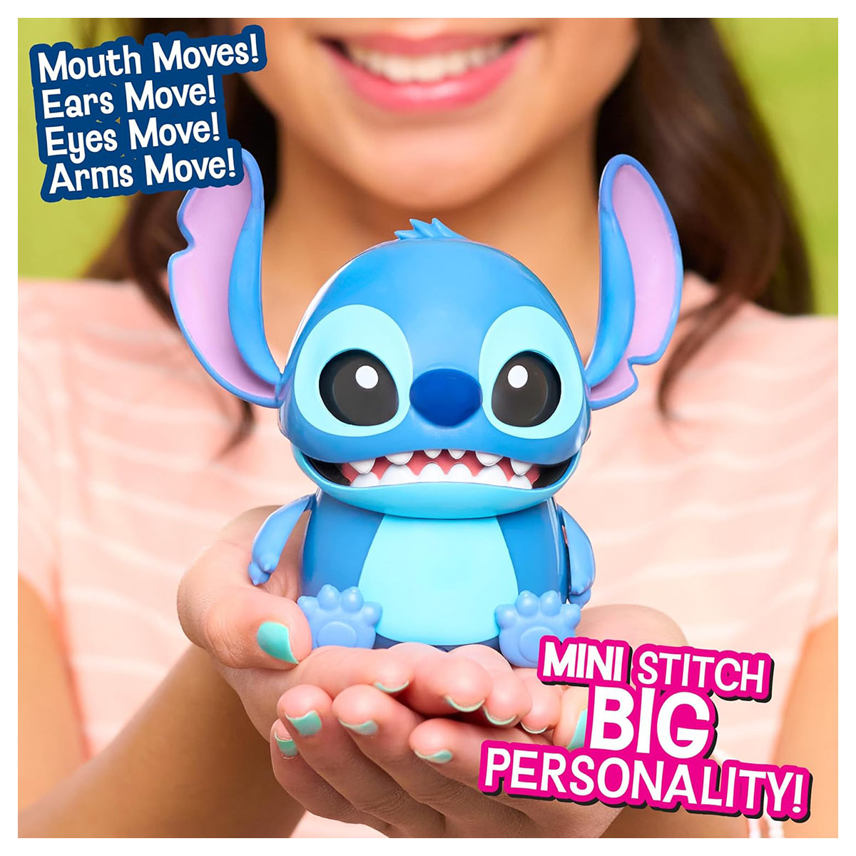 Disney Stitch Many Moods Mini Interactive Toy Sound & Motion Figure Age 3+ - Image 3