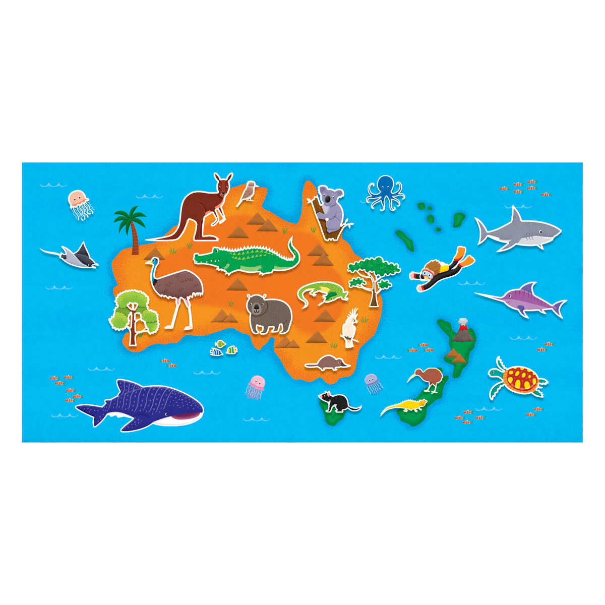 Galt Toys | Reusable Sticker Book | Maps Edition | Includes 150 Stickers  - Image 3