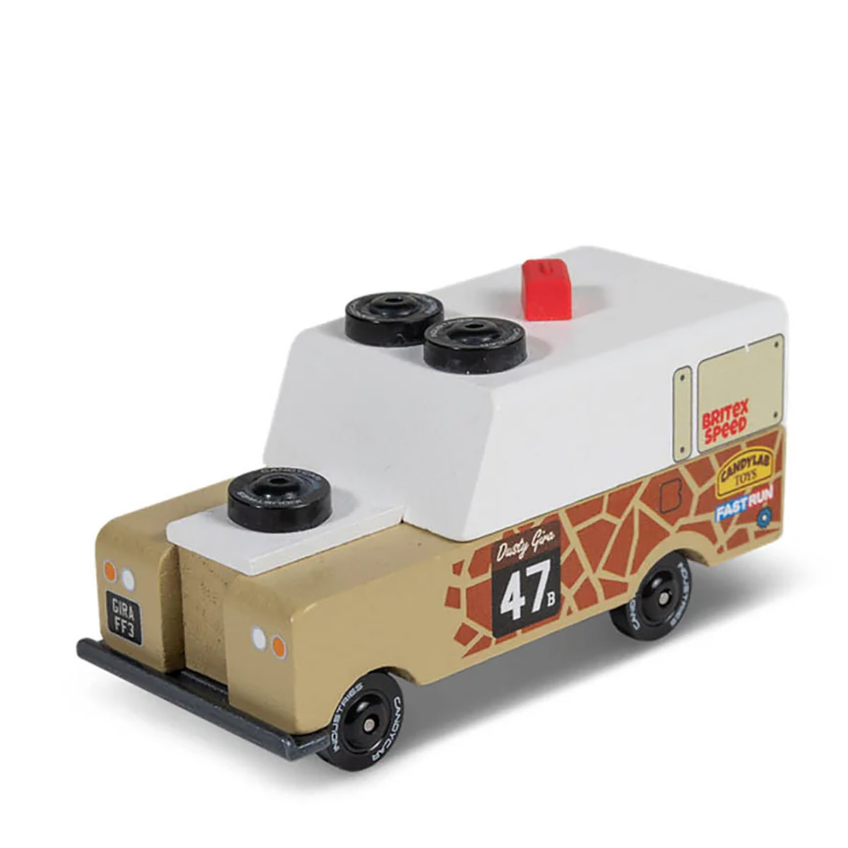 Little Concepts Safari Gira Drifter Truck Wooden Toy Car Kids Gift - Image 2
