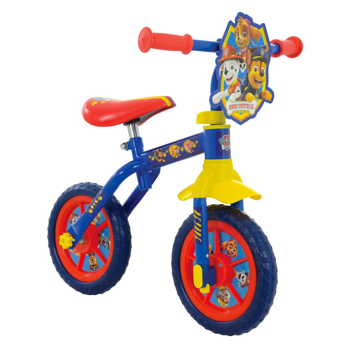 paw patrol 2 in 1 bike