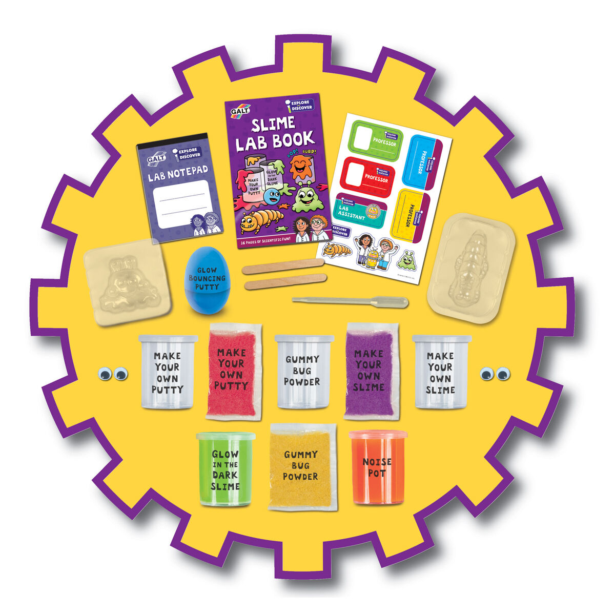 Galt Explore and Discover Slime Lab Science Kit For Kid Educational Toy Activity - Image 4