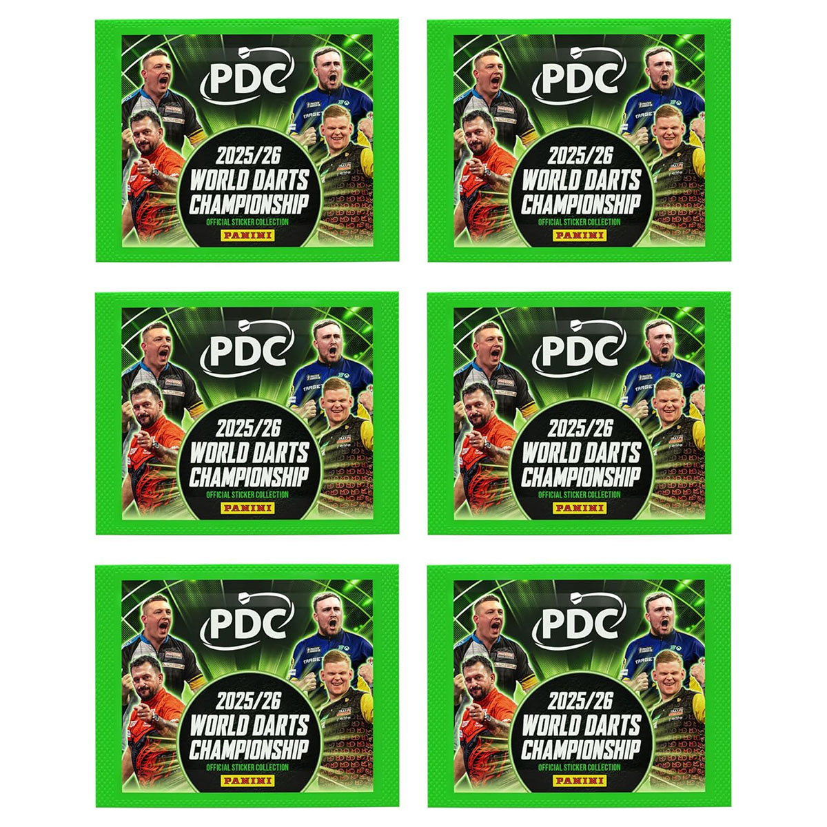 PDC 2026 World Championship Darts Sticker Collection Multipack - Image 3