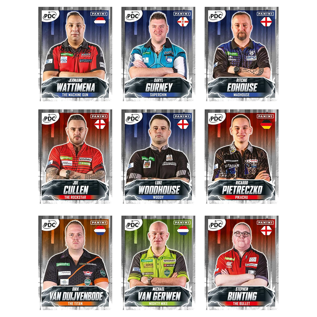 PDC 2026 World Championship Darts Sticker Collection Multipack - Image 2